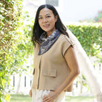 Batik Bandana - Charcoal Gray