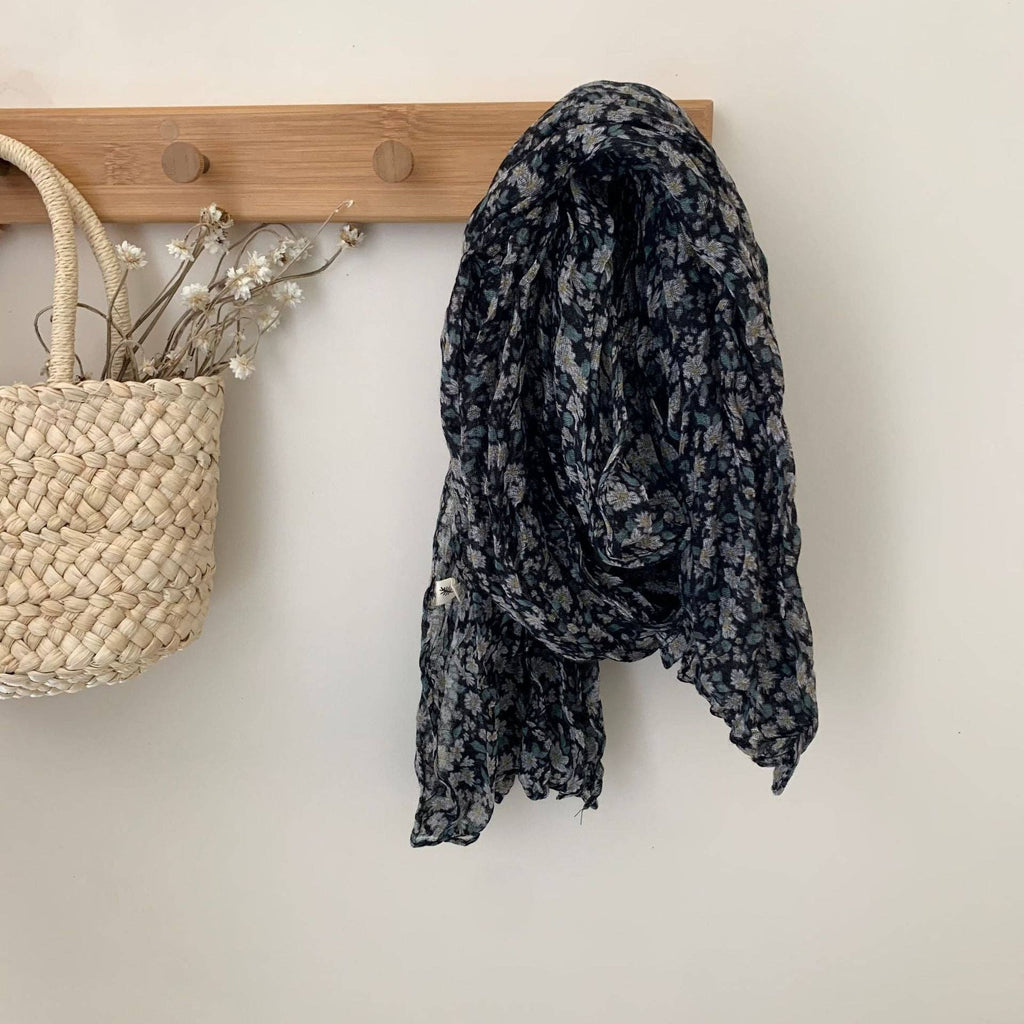 Vintage Pleated: 02Blue / 80-180cm