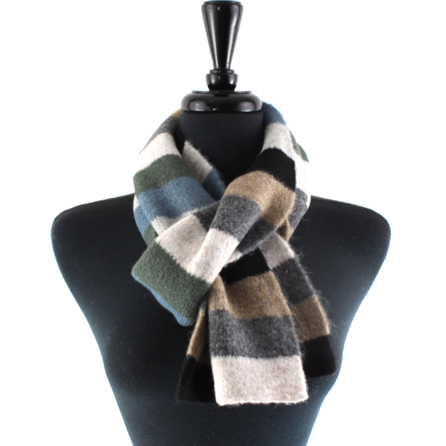 GRY/BLK/BLU Merry Fun Scarf