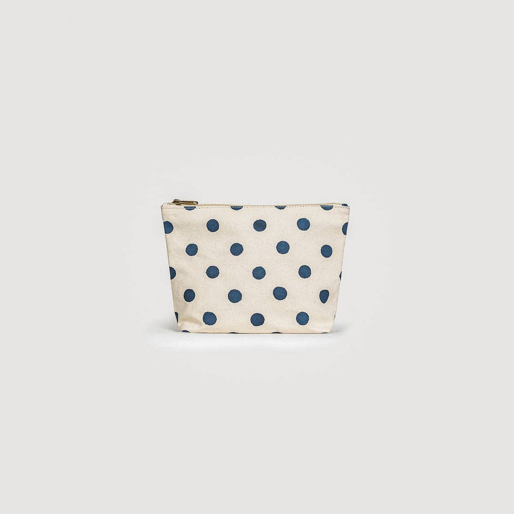 Indigo Dot Large Waterproof Pouch
