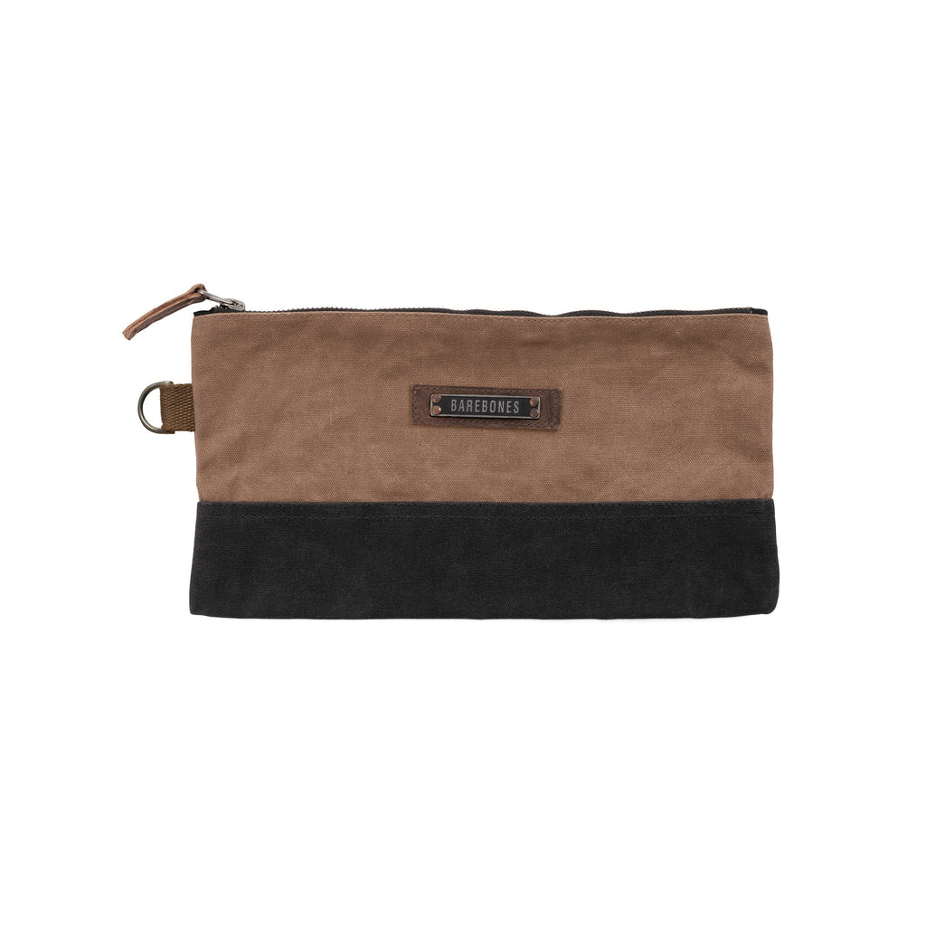 Neelum Zipper Pouch Bag -Waxed Large