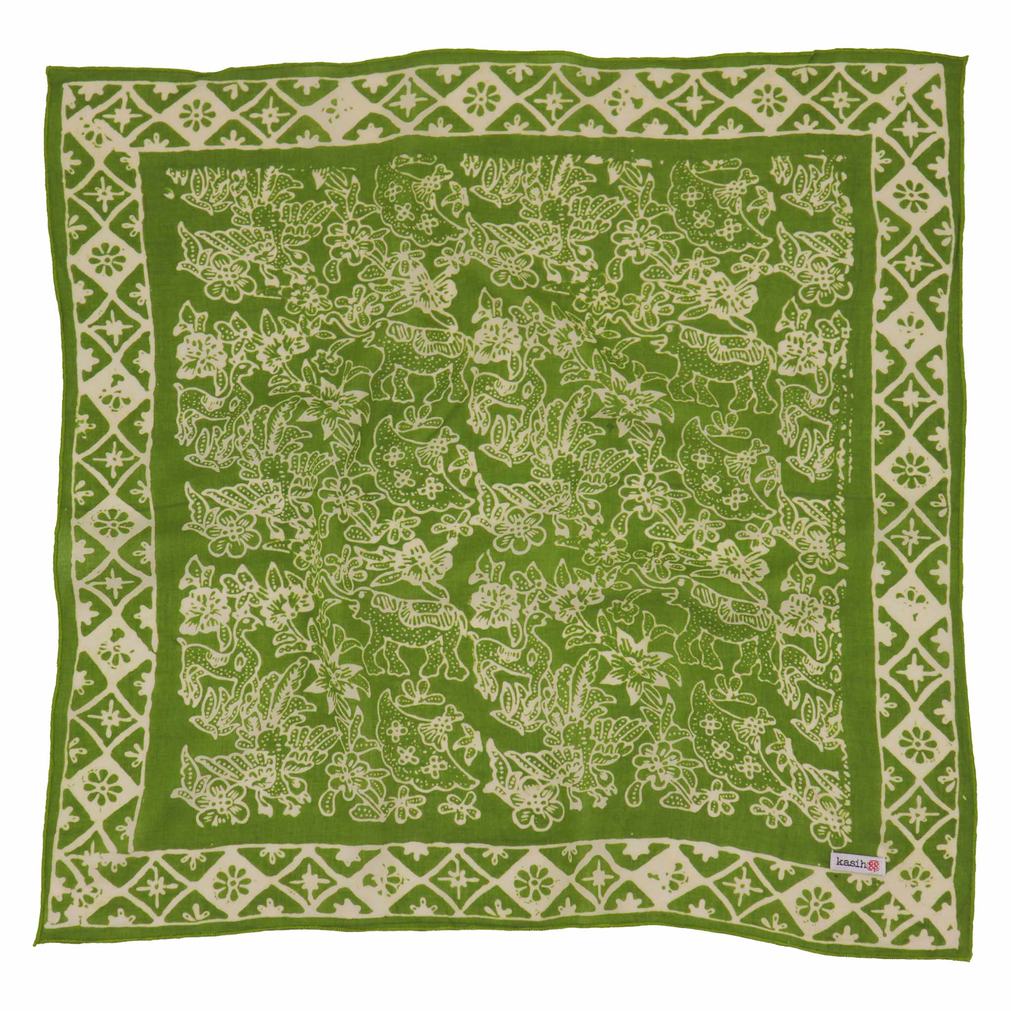 Batik Bandana-Green Serenity