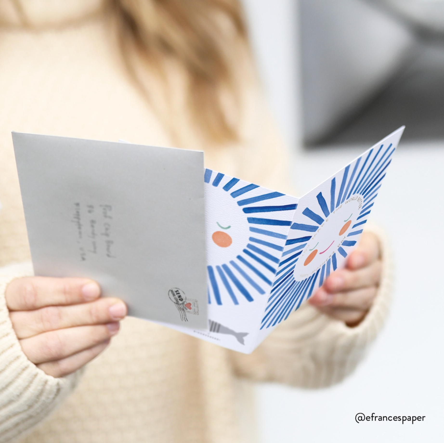 Hug | Thinking of You, Sympathy, Condolence Greeting Card: 4.25 X 5.5 INCHES