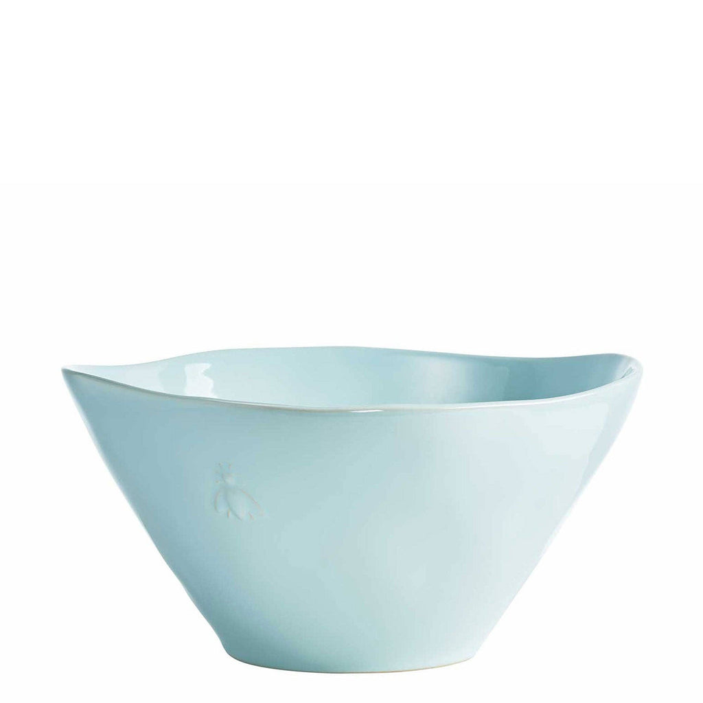 Bee Ceramic Serving Bowl: Bleu