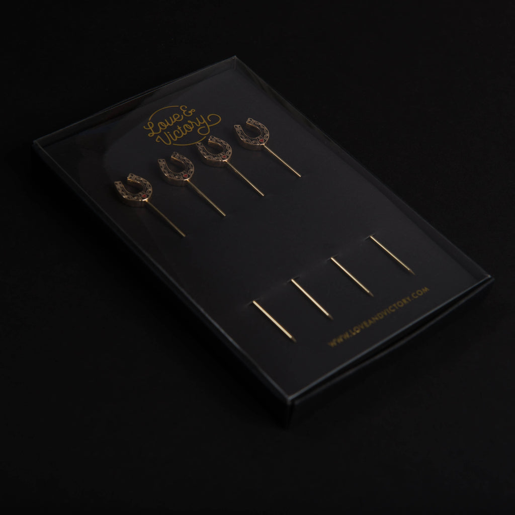 Western Horseshoe Cocktail Picks