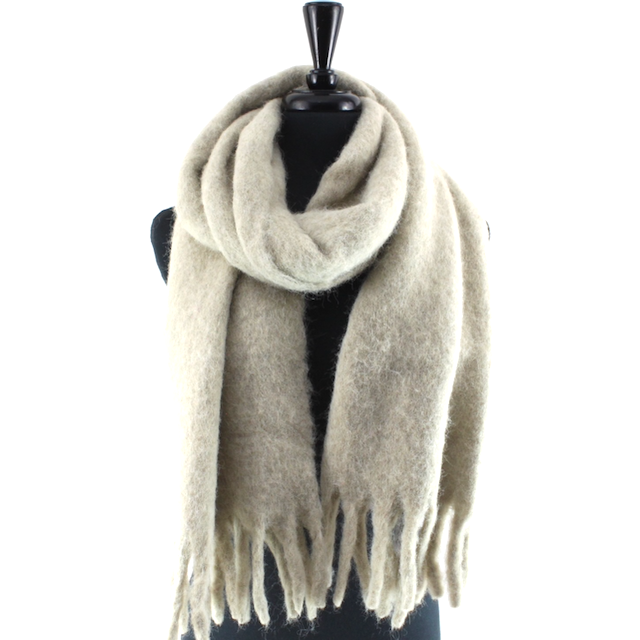 Brown Alpin Snow Scarf