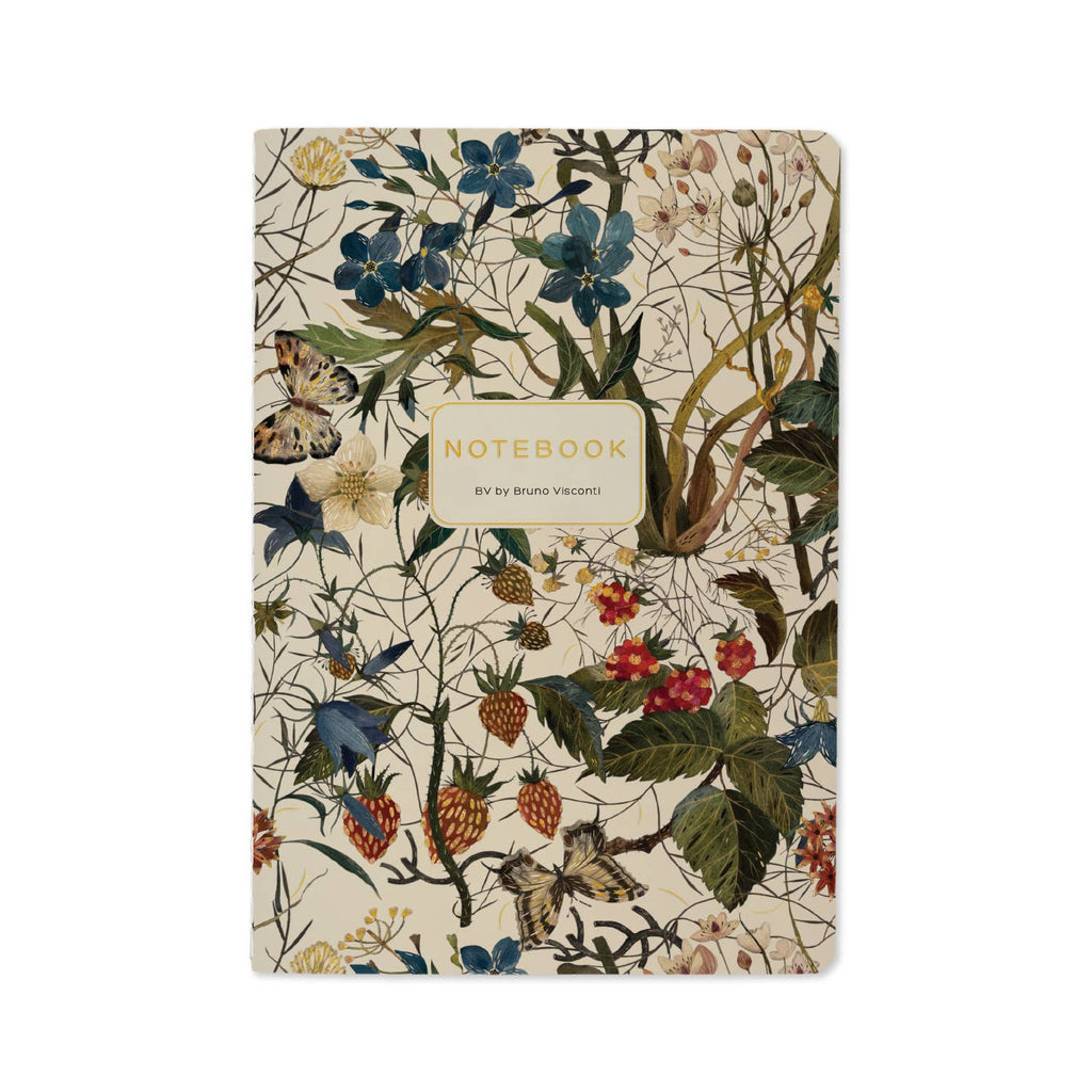Forest Flowers on White