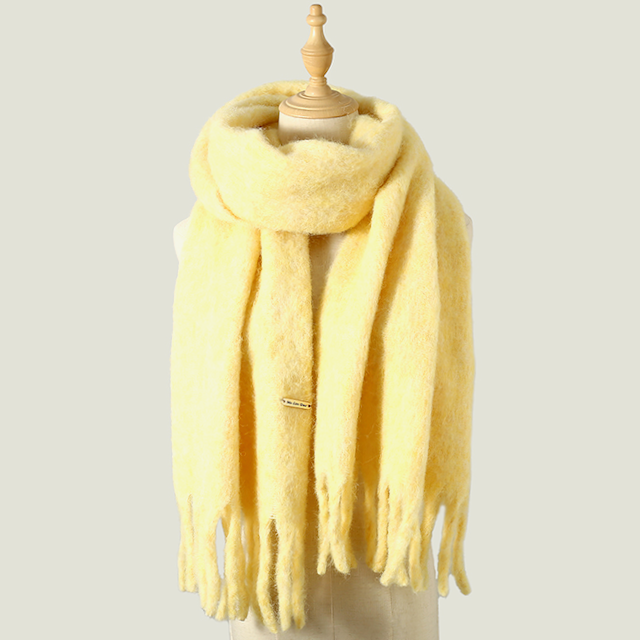 Green Alpin Snow Scarf
