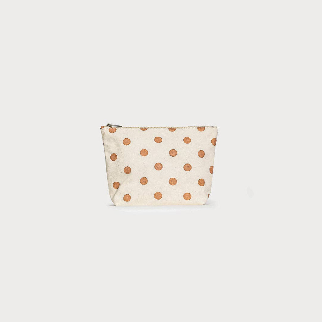 Clay Dot Large Waterproof Pouch