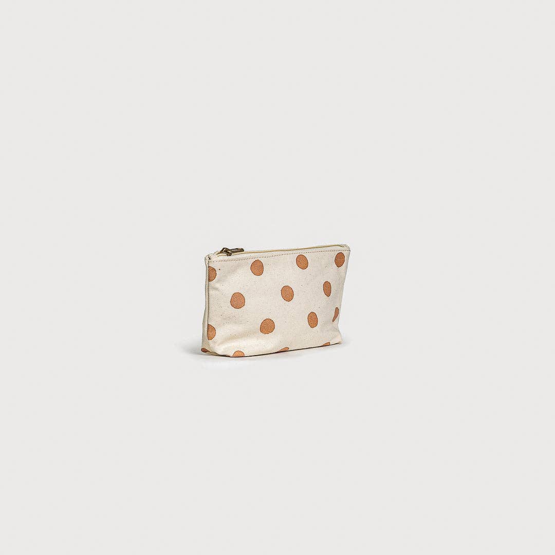 Clay Dot Small Waterproof Pouch