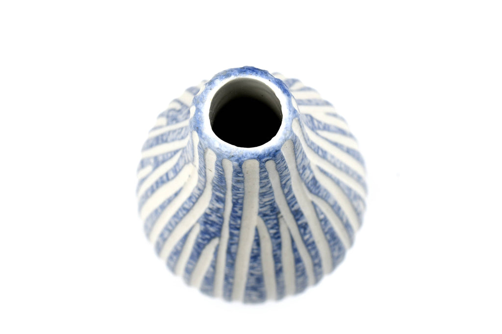 BLUE MODO MINI -  Porcelain bud vase