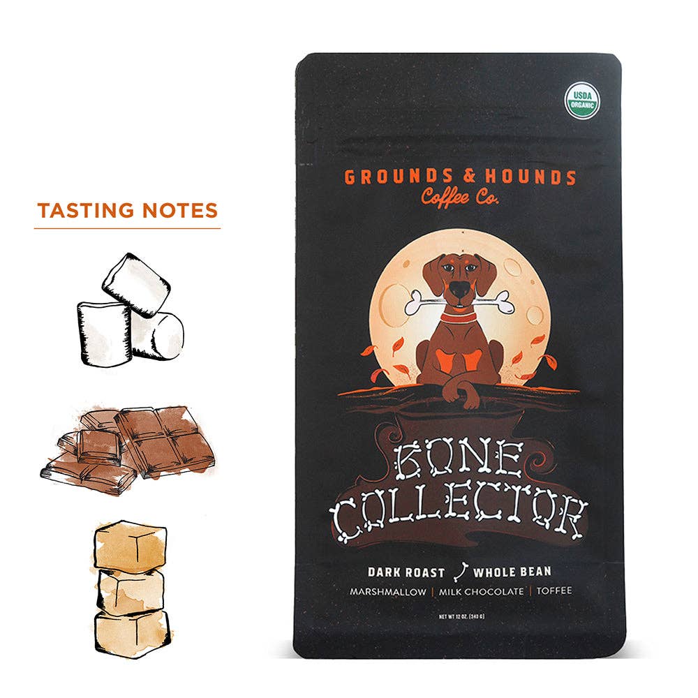 Bone Collector Dark Roast Coffee — Whole Bean | 12 oz | Limited Edition