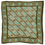 Batik Bandana-Leaf Lovers, Green