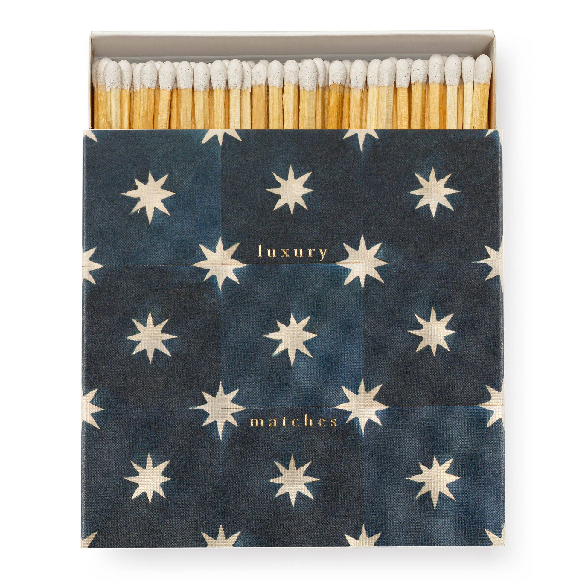 Navy Star Tile by Wanderlust | Square Safety Matches