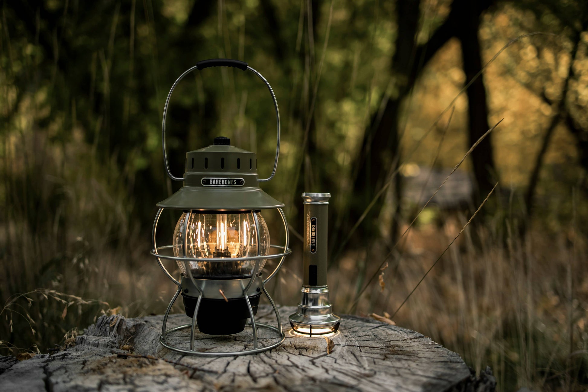 Railroad Lantern - Ocean Blue