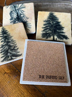Pine Forest Stone Coaster | Single