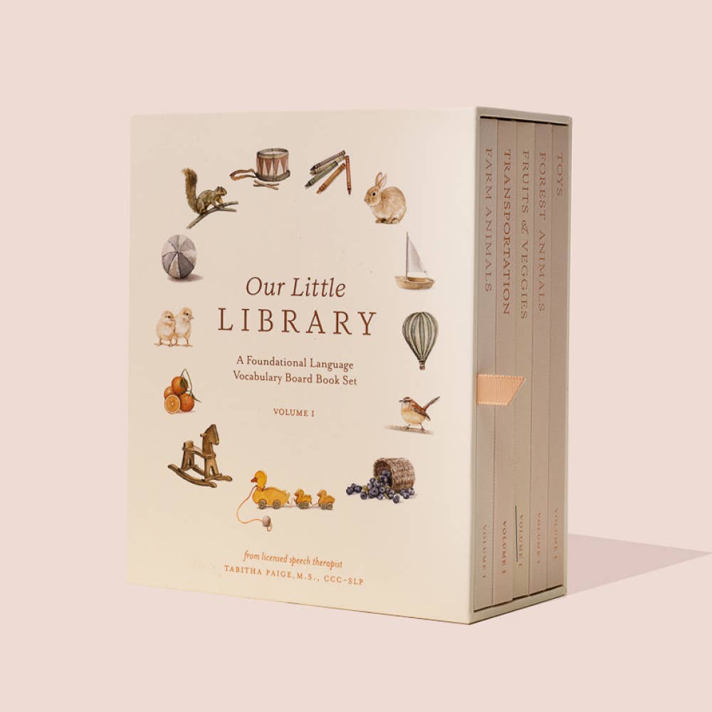 Our Little Library Vol. 1 — Board Book Box Set of 5