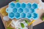 Large Hexagon Ice Cube Tray, 7.7" x 7" x 2.4"