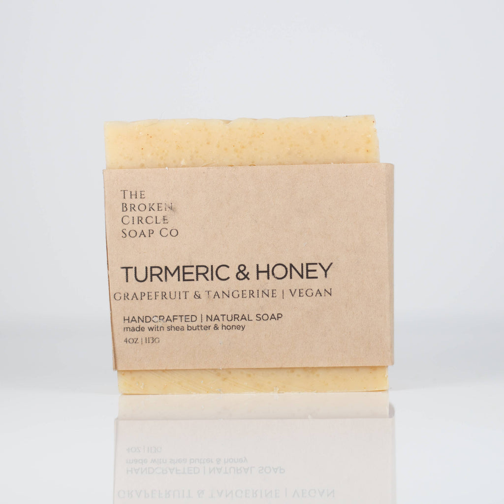 Turmeric & Honey Vegan Soap | 4 oz