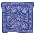 Batik Bandana-Blue Tendril