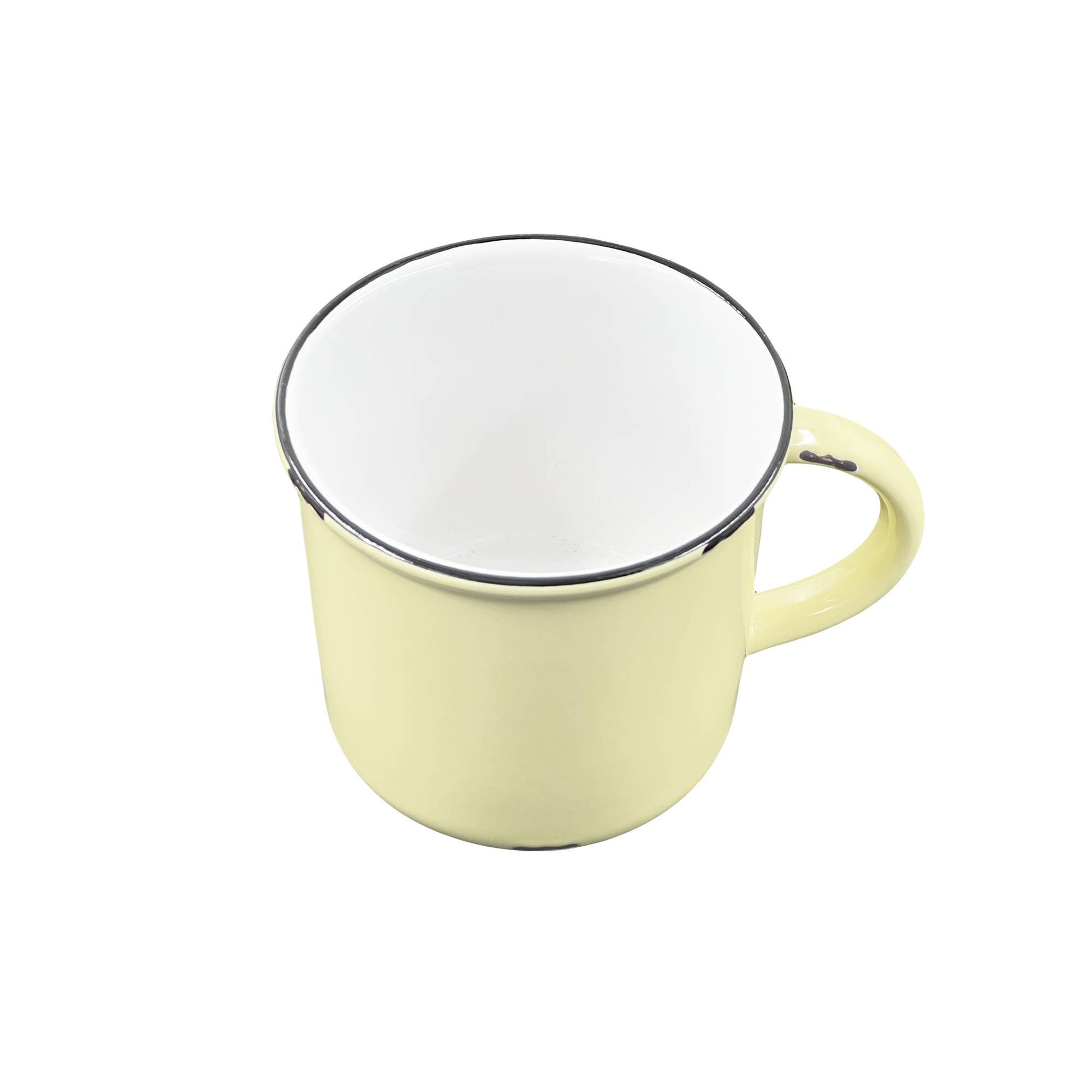 Tinware Mug - Yellow