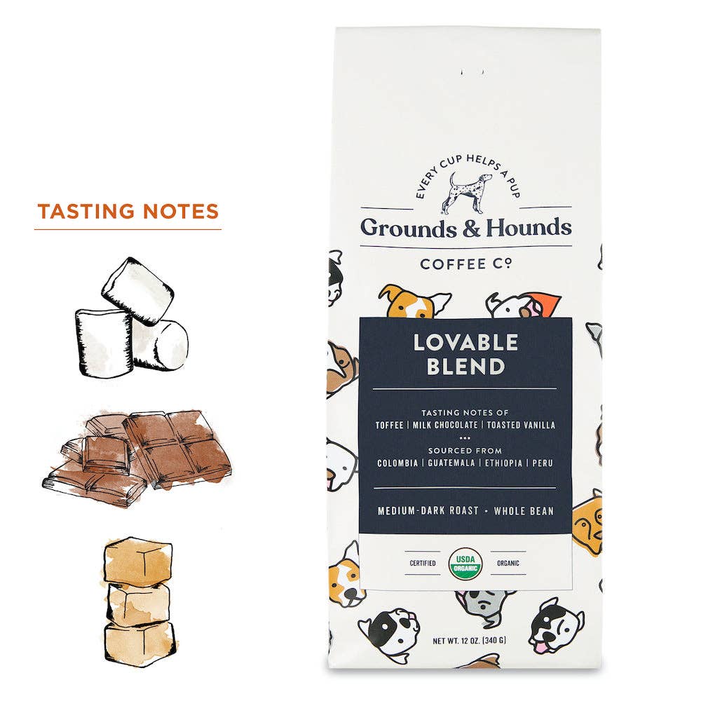 Lovable Blend Coffee– Whole Bean | 12 oz.
