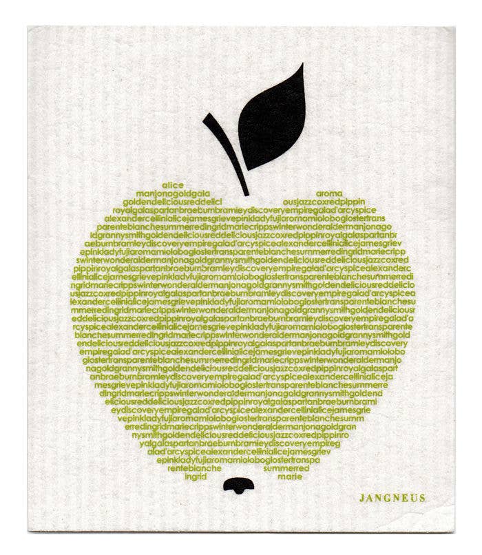 A square white textured canvas print featuring a minimalist botanical design. A large black leaf sits at the top, with the word 'elicite' spelled out in small black letters below it.