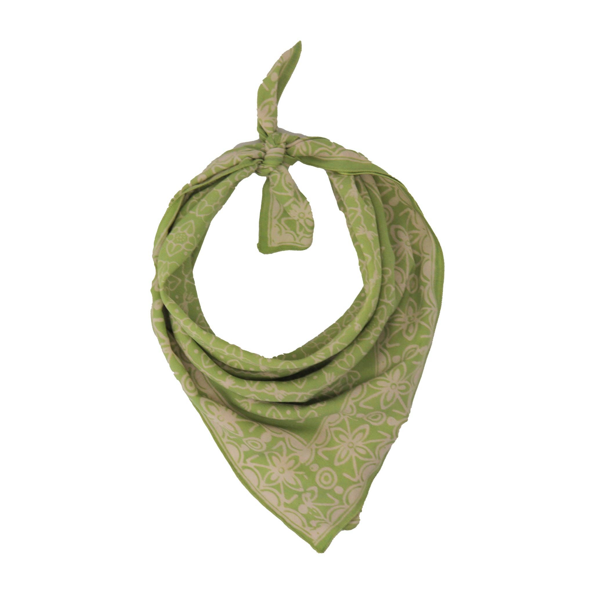Batik Bandana - Light Green
