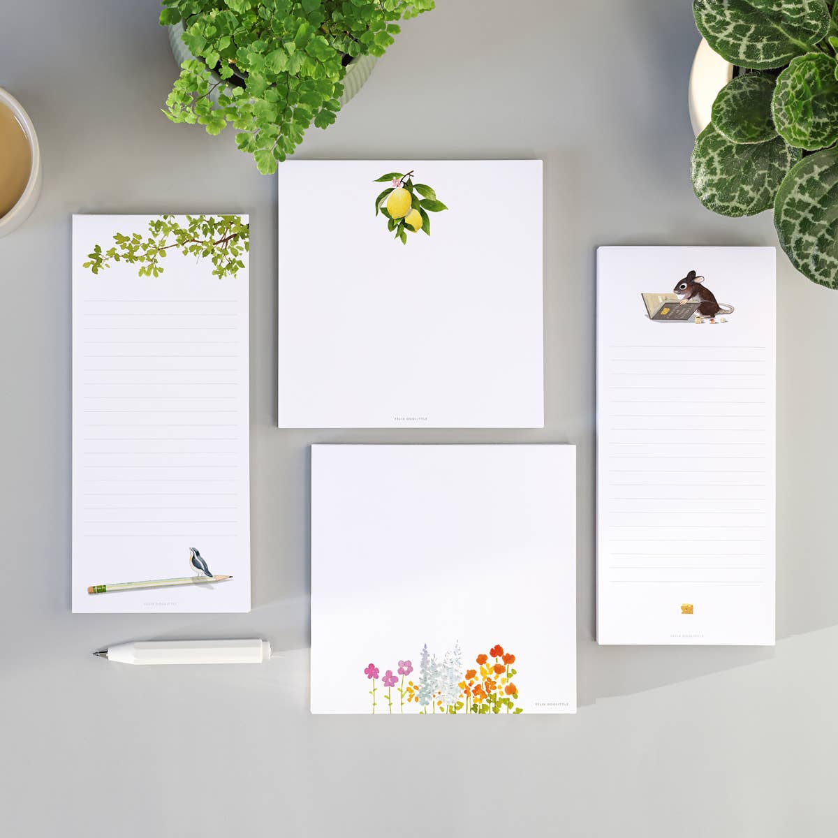 Peek A Boo - Notepad - 6x6