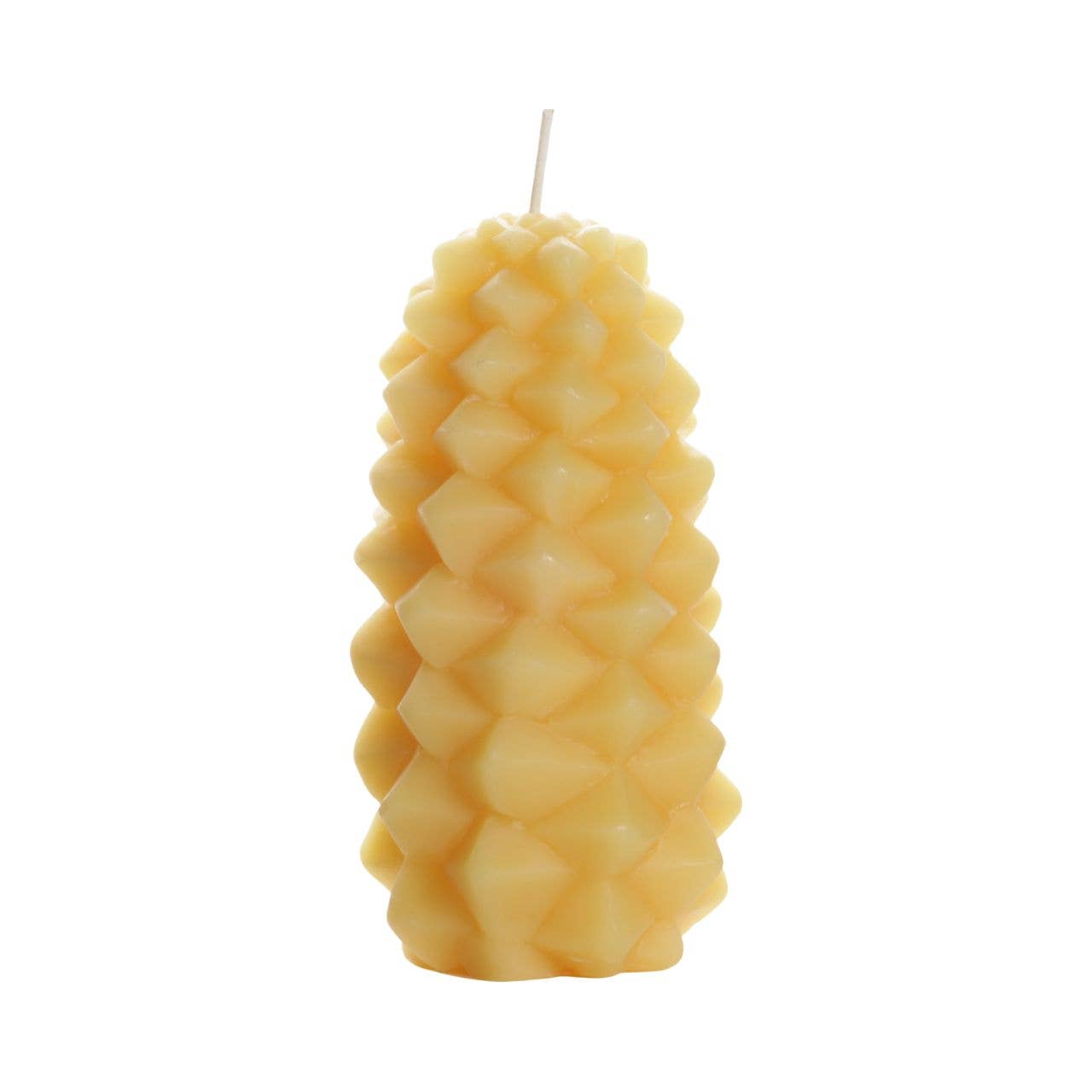 Large Pinecone Candle – 100% Pure Beeswax | 50 Hours