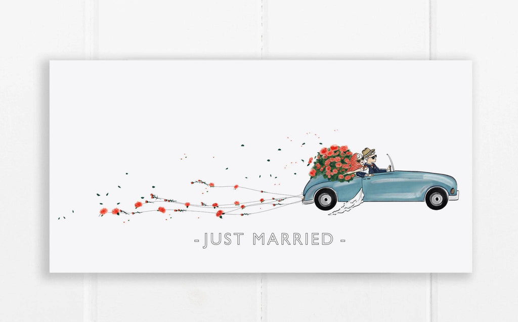 Just Married - Long Card