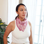 Batik Bandana - Plumeria