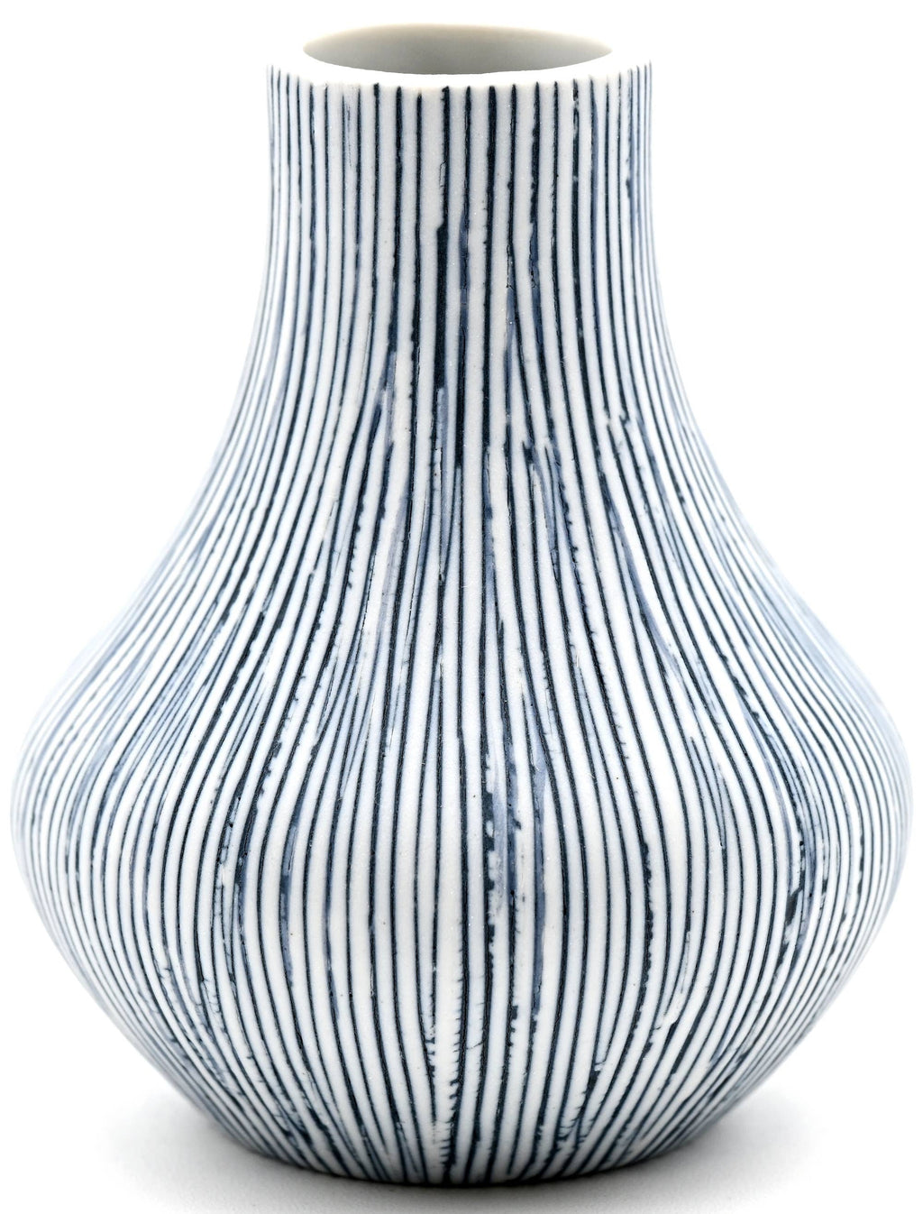 Eva Mini Bud Vase — Handcrafted Porcelain, Blue