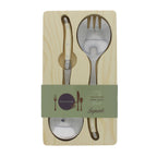 Laguiole Connoisseur Faux Ivory Salad Servers Set