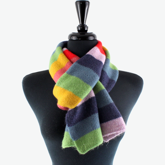 GRY/GRN Merry Fun Scarf