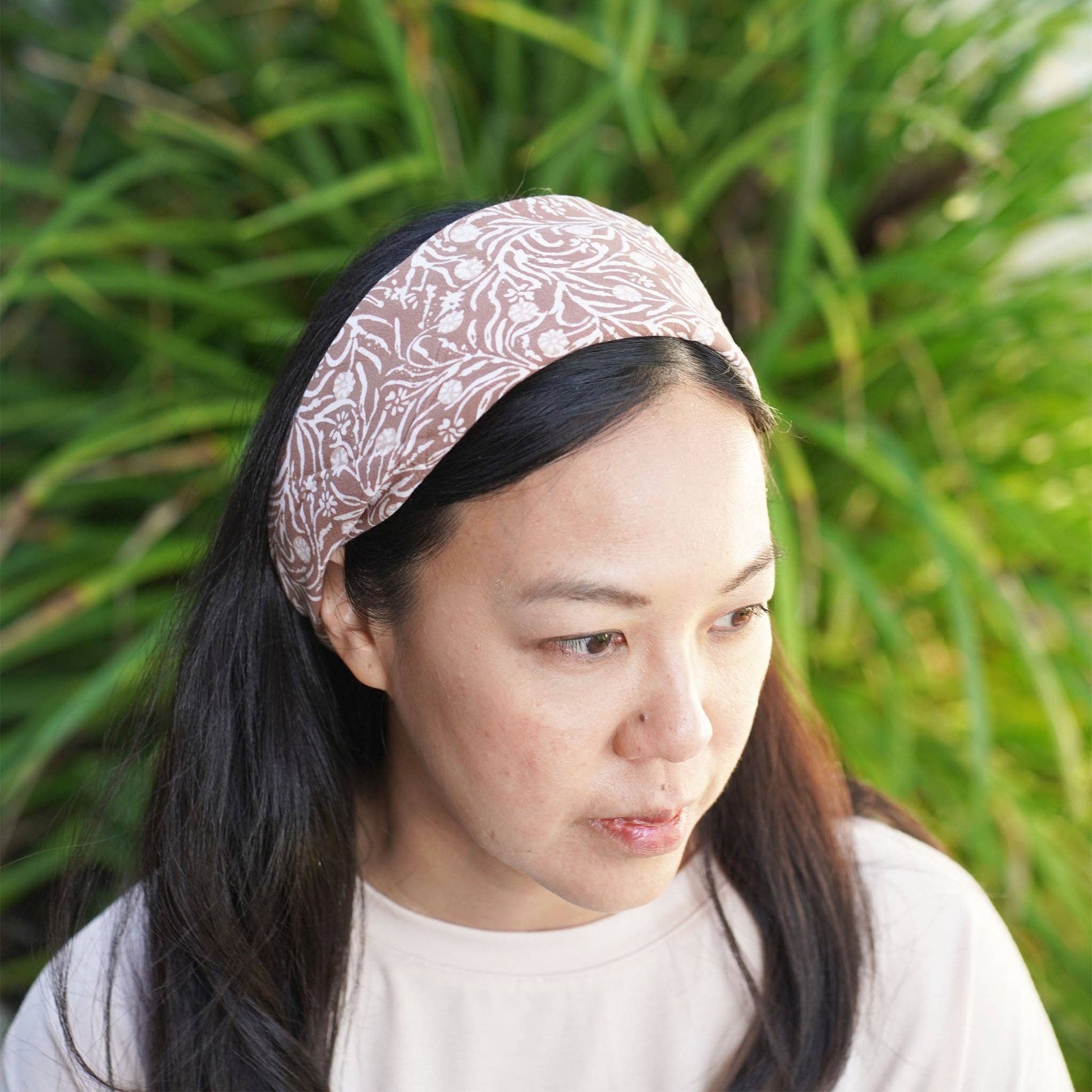 7:49 PMBatik Bandana – Mocha Perfection | Brown