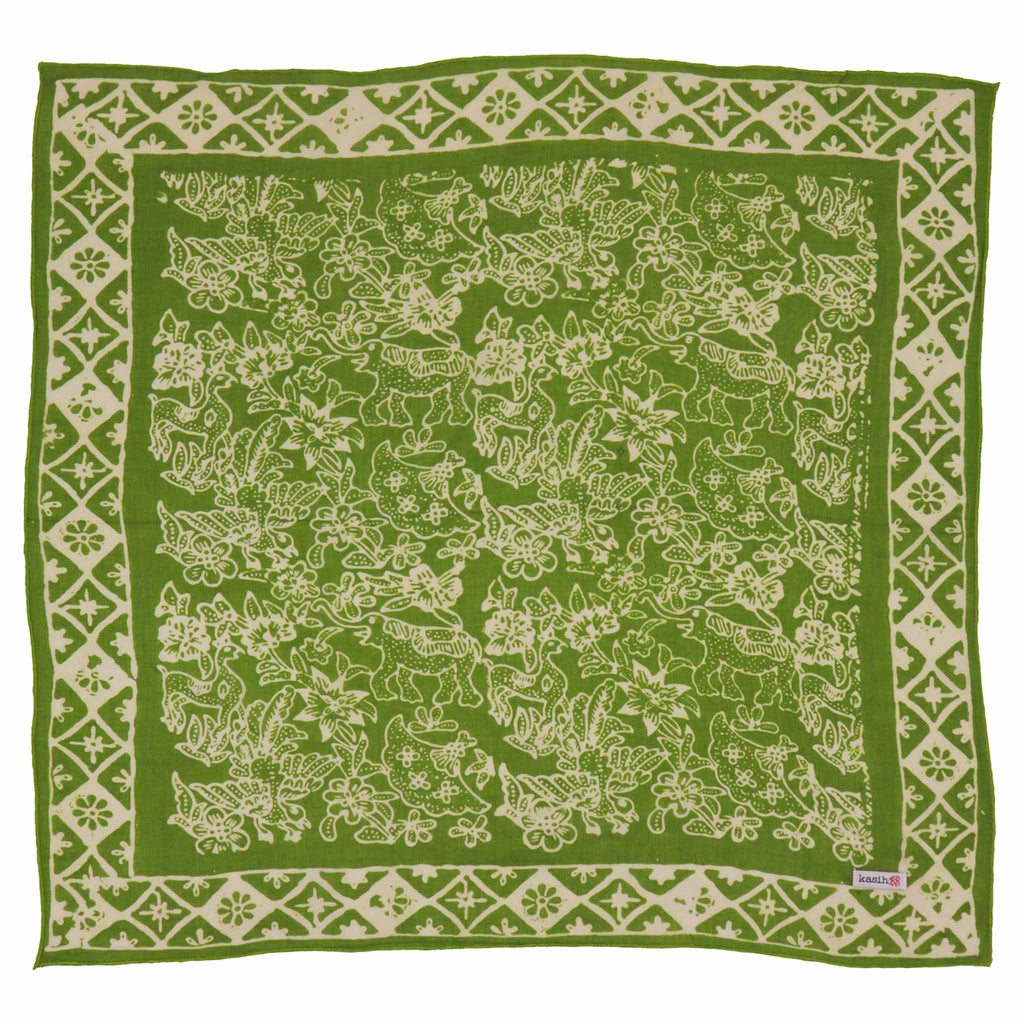 Batik Bandana-Green Serenity