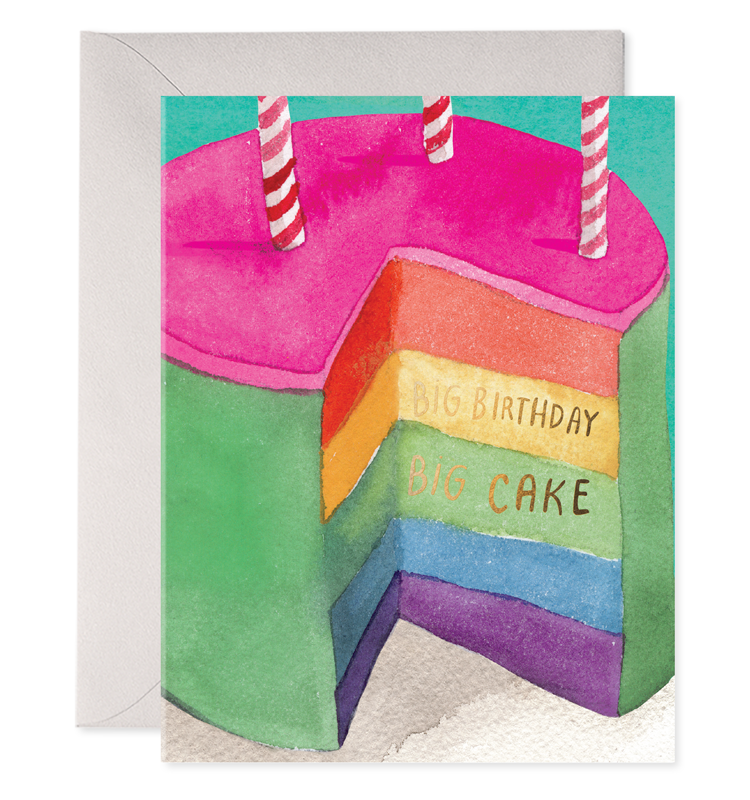 Big Cake | Birthday Greeting Card