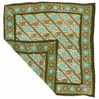 Batik Bandana-Leaf Lovers, Green