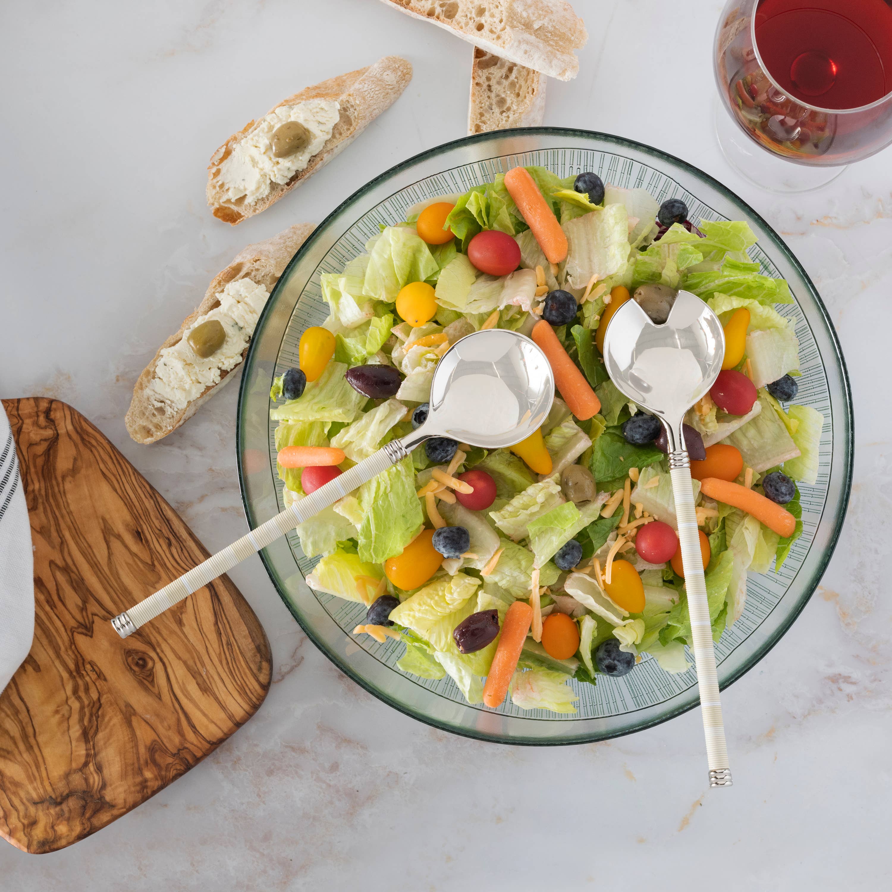 Jubilee Salad Servers - Shades of Light   