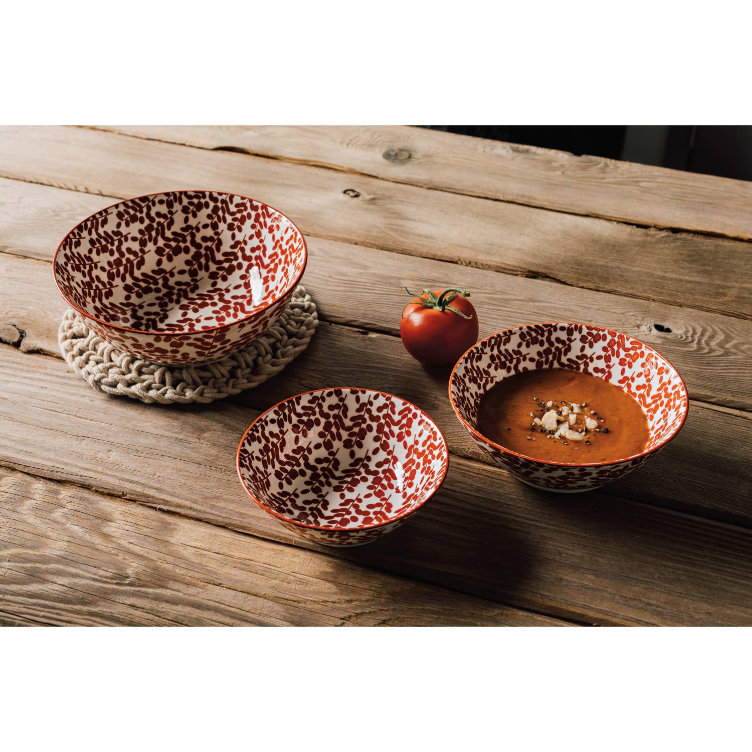 Imperial Twig Stamped Bowl – Large | 8"