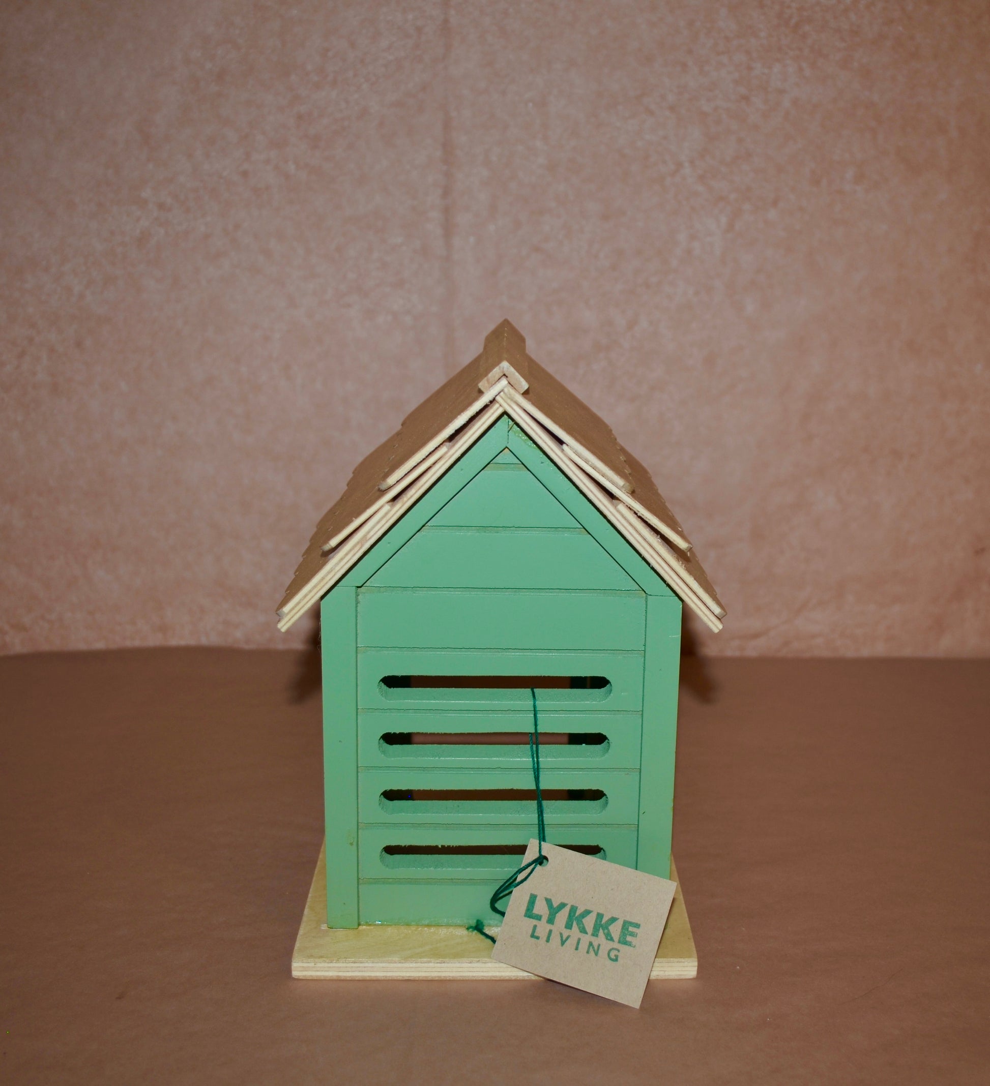 Shades of Green Ladybug House