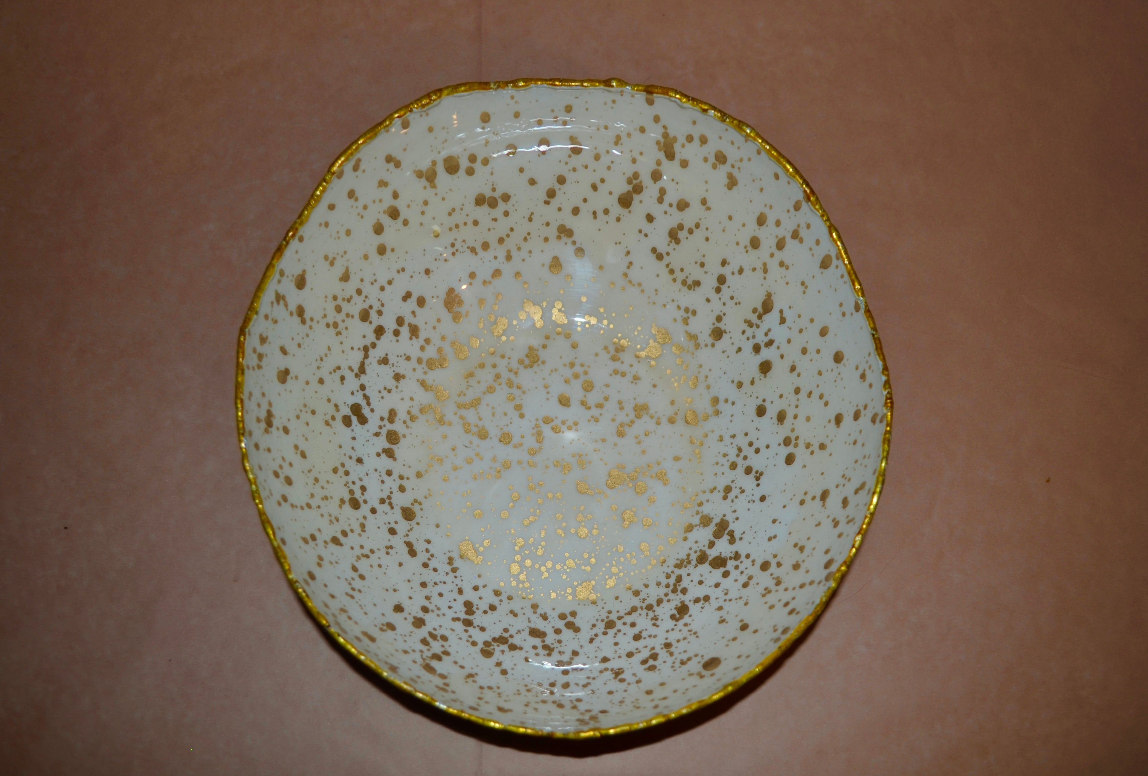 Gold Large Bowl