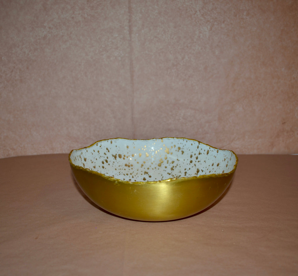 Gold Large Bowl