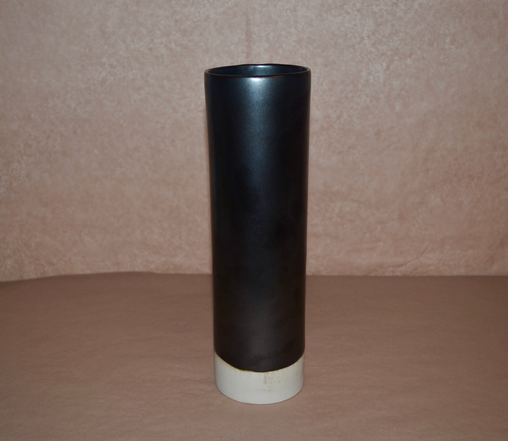 Large Ceramic Cylinder Vase