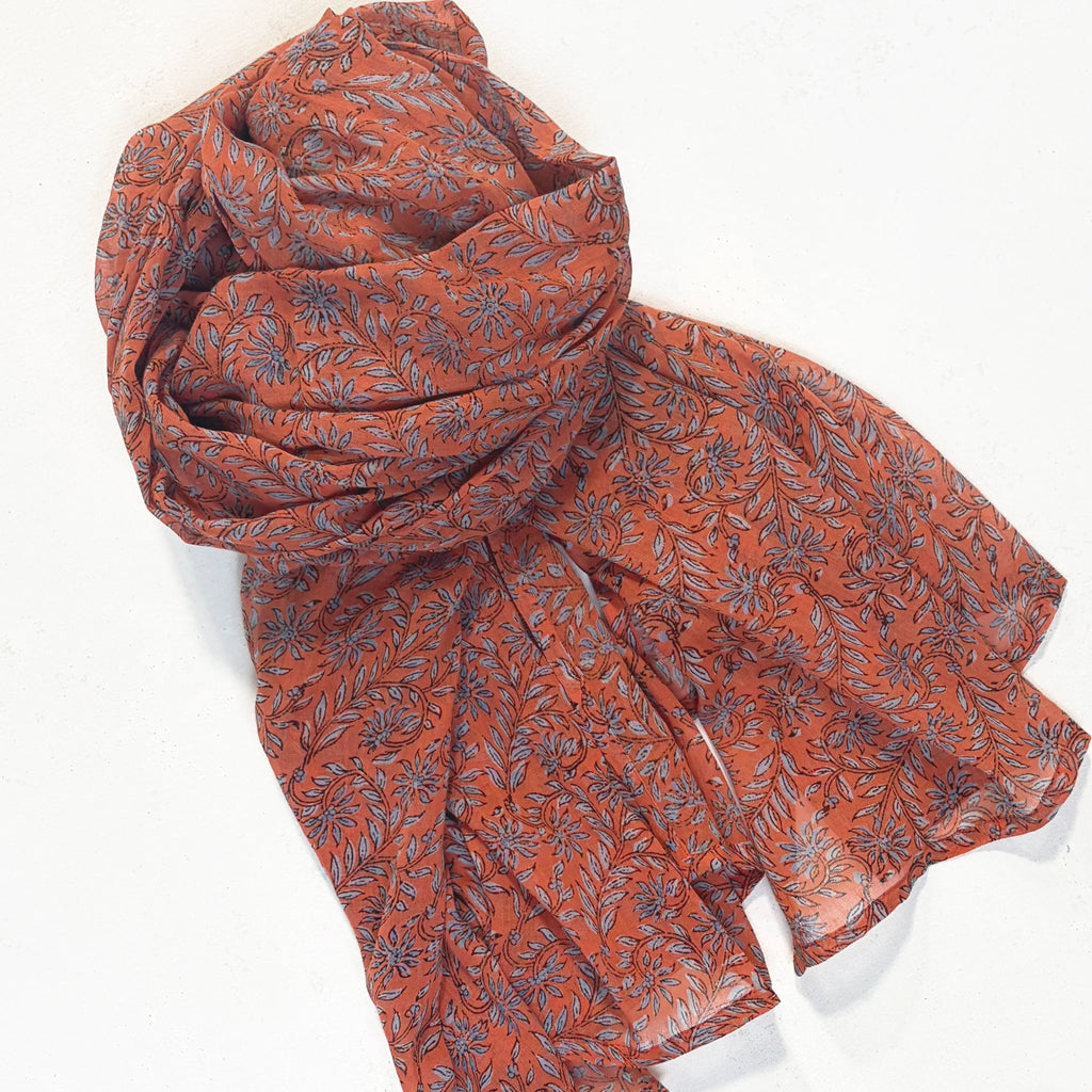 Tropic Coral Scarf