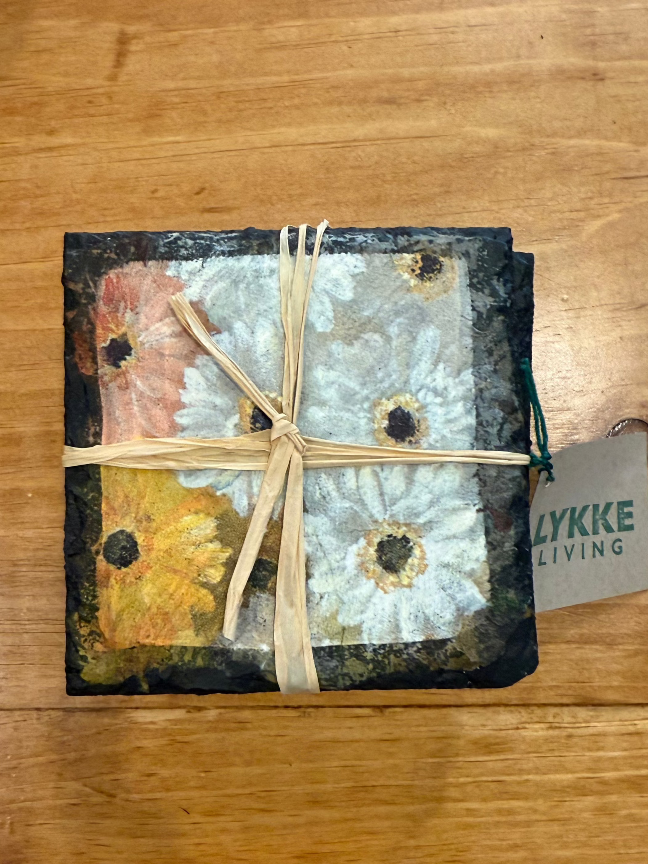 Daisy coasters, set of 4