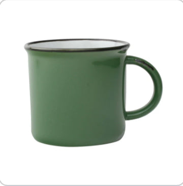 Tinware Mug - green