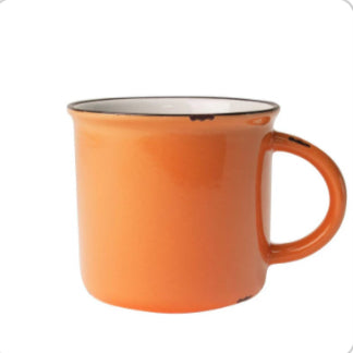 Tinware Mug - orange