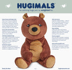 Darby the Bear 4.5lb Weighted Plush Anxiety: Kids/Adults
